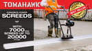 Tomahawk Power Screed Single Aluminum Blade Bundle (Choose 4ft, 6ft, 8ft, 10ft, 12ft, 14ft) - Detail View