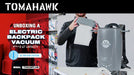 Tomahawk Power Electric Backpack Vacuum 6 qt Lightweight Commercial High-Performance Cleaning... Push Sweeper - Close-Up