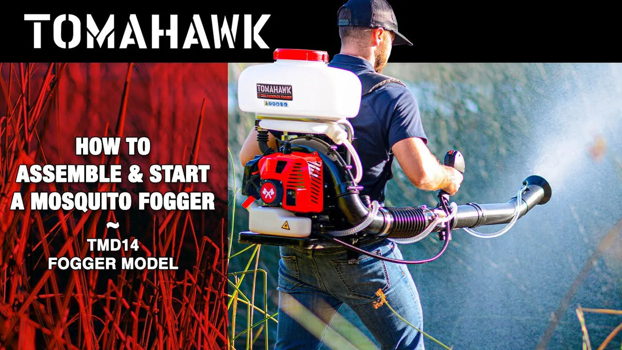 Tomahawk Power 3.7 Gal Turbo Boosted Backpack Mosquito Fogger Leaf Blower for Pest Control - Detail View 3