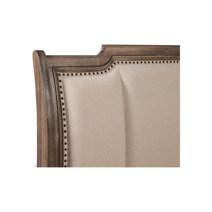 Alpine Furniture Melbourne Bed, French Truffle