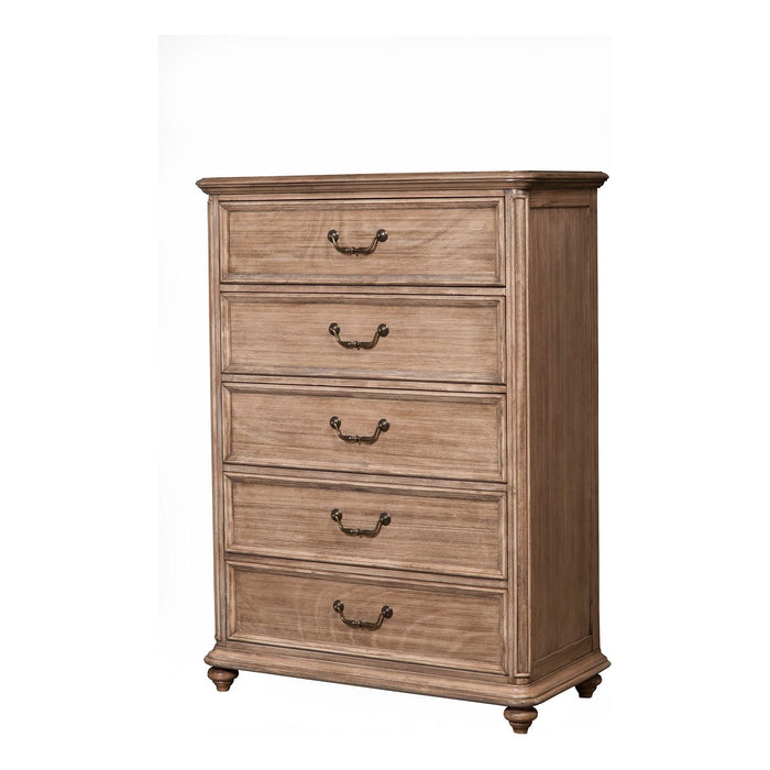 Alpine Furniture Melbourne Chest, French Truffle