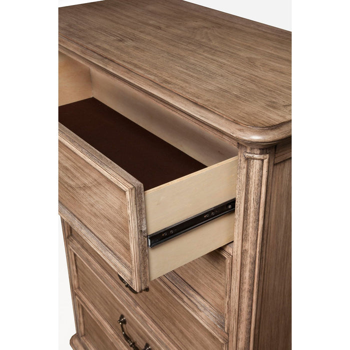 Alpine Furniture Melbourne Chest, French Truffle