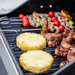 Monument Grills Mesa 200S | Foldable Stainless Gas Grill 2 Burner Grill - Detail View