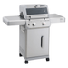 Monument Grills Mesa 200S | Foldable Stainless Gas Grill 2 Burner Grill - Close-Up
