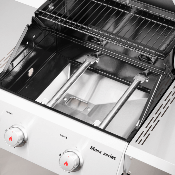 Monument Grills Mesa 200S | Foldable Stainless Gas Grill 2 Burner Grill - Dimensions