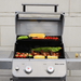Monument Grills Mesa 200S | Foldable Stainless Gas Grill 2 Burner Grill - Lifestyle View