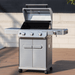 Monument Grills Mesa 305 | Stainless Propane Gas Grill 3 Burner Grill - Installation View