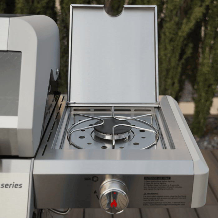Monument Grills Mesa 305 | Stainless Propane Gas Grill 3 Burner Grill - Dimensions