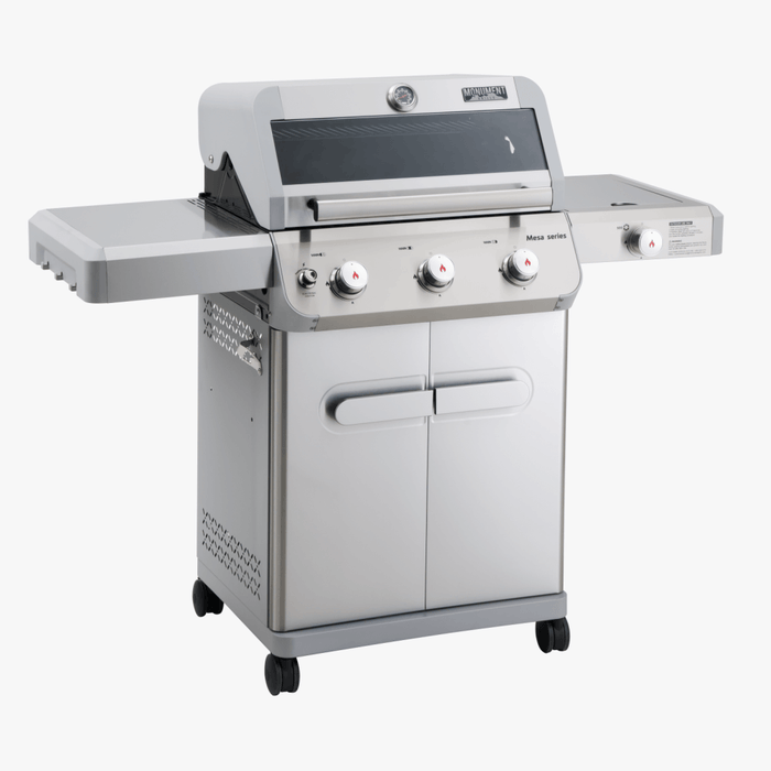 Monument Grills Mesa 305 | Stainless Propane Gas Grill 3 Burner Grill - View 24