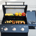 Monument Grills Mesa 325 | Black Propane Gas Grill 3 Burner Grill - View 21
