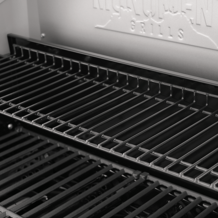 Monument Grills Mesa 410MBZ | Stainless Propane Gas Grill 4 Burner Grill - Close-Up