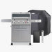 Monument Grills Mesa 415BZ | Stainless Propane Gas Grill 4 Burner Grill - View 32