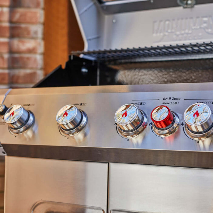 Monument Grills Mesa 415BZ | Stainless Propane Gas Grill 4 Burner Grill - View 29