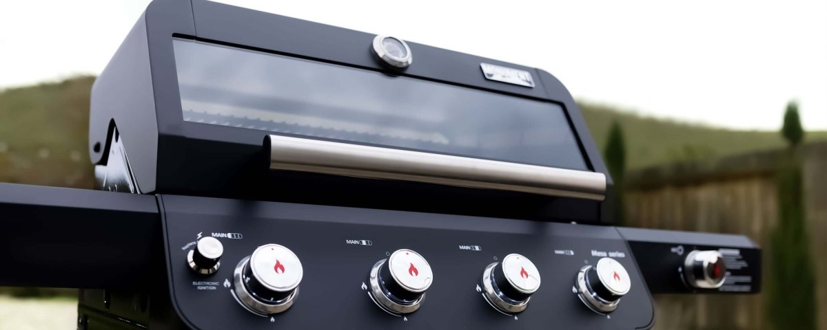 Monument Grills Mesa 425 | Black Propane Gas Grill 4 Burner Grill - View 12