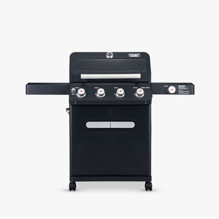 Monument Grills Mesa 425 | Black Propane Gas Grill 4 Burner Grill