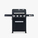 Monument Grills Mesa 425 | Black Propane Gas Grill 4 Burner Grill