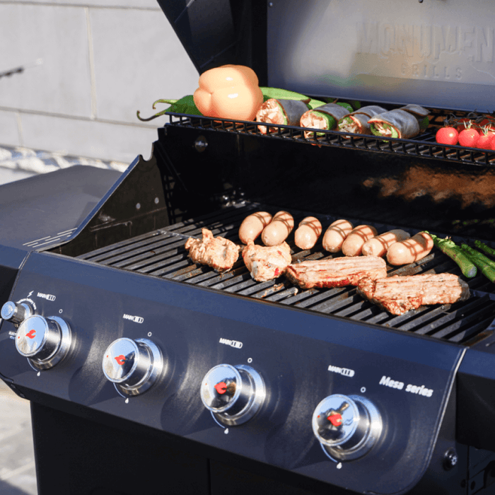 Monument Grills Mesa 425 | Black Propane Gas Grill 4 Burner Grill - View 9