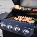 Monument Grills Mesa 425 | Black Propane Gas Grill 4 Burner Grill - View 9