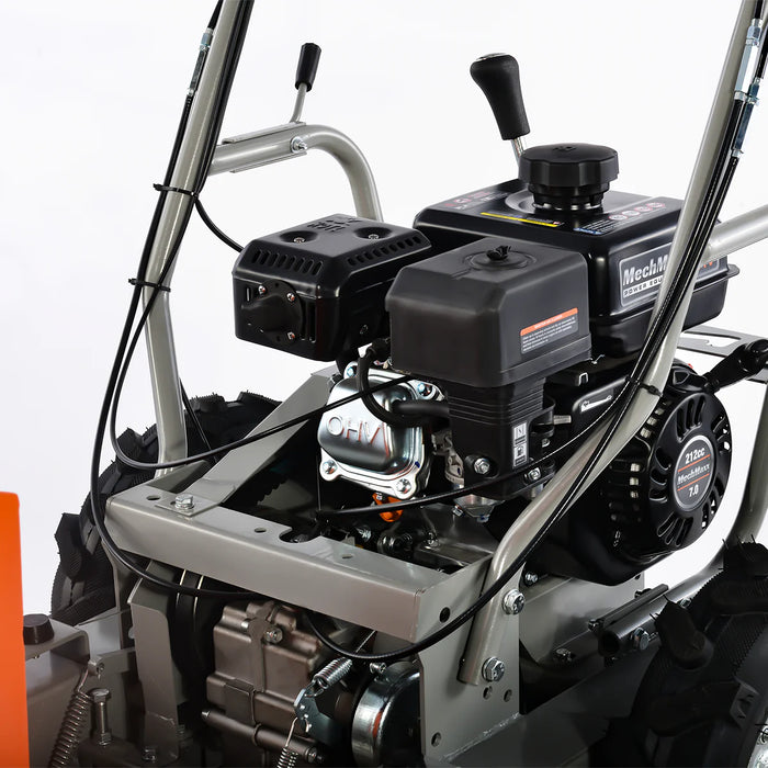 660lbs Capacity 7HP Gas Powered Wheelbarrow  Cart T30 3F+1R Gearbox , T30