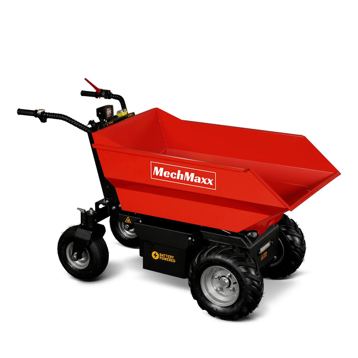 1100lb Loading 1000W DC Motor 48V Battery Powered Hydraulic Tipping Du — view 9