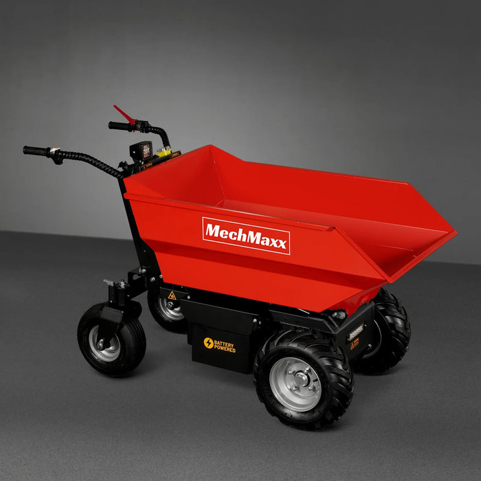 1100lb Loading 1000W DC Motor 48V Battery Powered Hydraulic Tipping Dump Cart, EH50