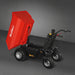 1100lb Loading 1000W DC Motor 48V Battery Powered Hydraulic Tipping Dump Cart, EH50