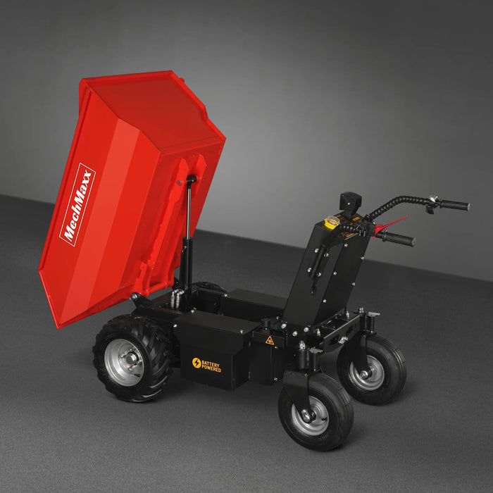 1100lb Loading 1000W DC Motor 48V Battery Powered Hydraulic Tipping Du — view 22