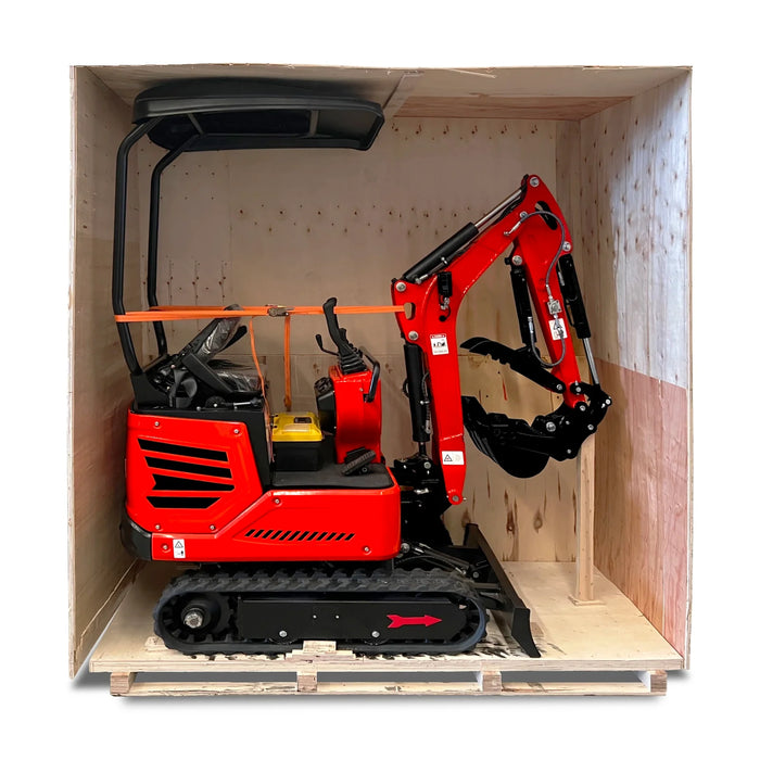 Mini Compact Excavator HONDA GX390 Engine,  65.7" Max. Digging Depth,  2280 LBS Operating Weight,  MEC10