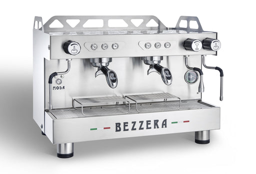 Bezzera MODA DE2 2-group espresso machine, stainless steel