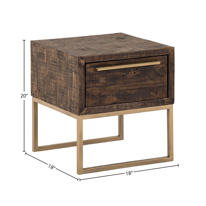 Alpine Furniture Monterey Lamp Table