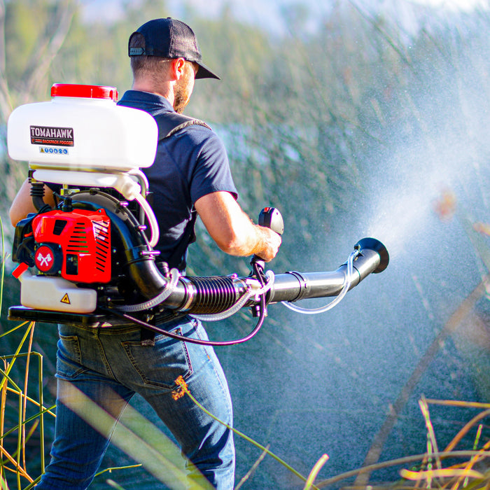 Tomahawk Power 3.7 Gal Turbo Boosted Backpack Mosquito Fogger Leaf Blower for Pest Control - Alternate View