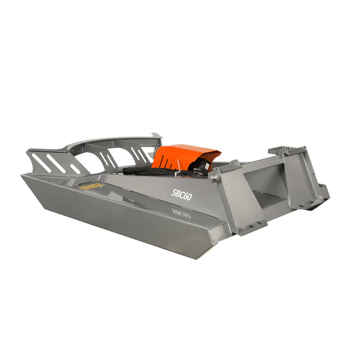 60”  Heavy Duty Skid Steer Brush Cutter Rotary Mower Attachment,15-25gal/min , SBC60