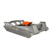 60”  Heavy Duty Skid Steer Brush Cutter Rotary Mower Attachment,15-25gal/min , SBC60