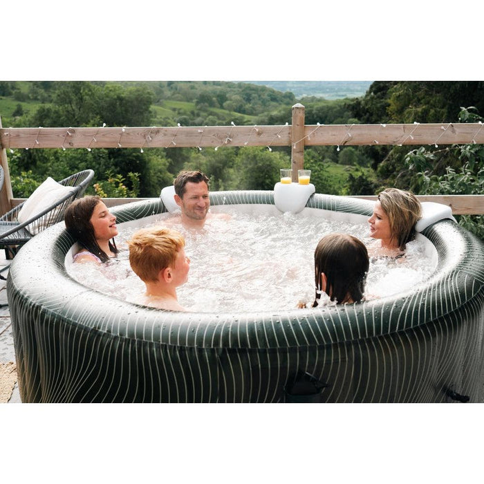 MSPA COMFORT Meteor Round 6 Person Inflatable Hot Tub Spa | C-ME062