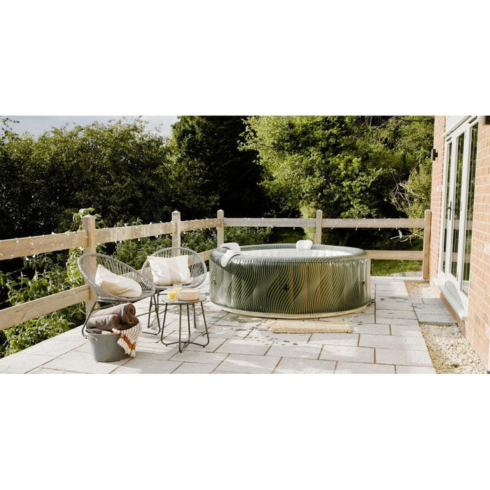 MSPA COMFORT Meteor Round 6 Person Inflatable Hot Tub Spa | C-ME062