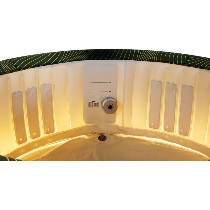 MSPA COMFORT Meteor Round 6 Person Inflatable Hot Tub Spa | C-ME062