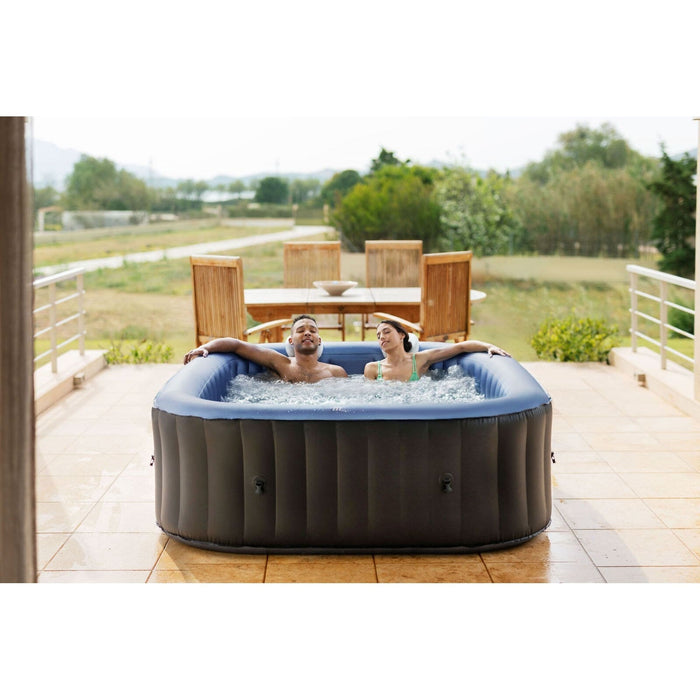 MSPA COMFORT Tekapo 6 Person Square Inflatable Hot Tub | C-TE062 - View 9