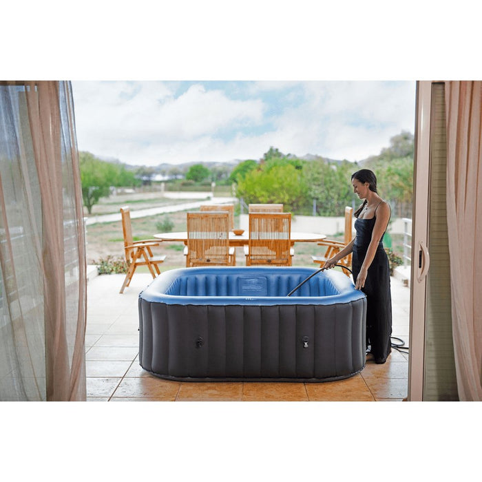 MSPA COMFORT Tekapo 6 Person Square Inflatable Hot Tub | C-TE062 - Close-Up