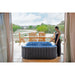 MSPA COMFORT Tekapo 6 Person Square Inflatable Hot Tub | C-TE062 - Close-Up