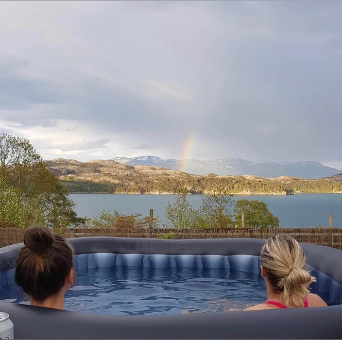 MSPA COMFORT Tekapo 6 Person Square Inflatable Hot Tub | C-TE062 - View 20