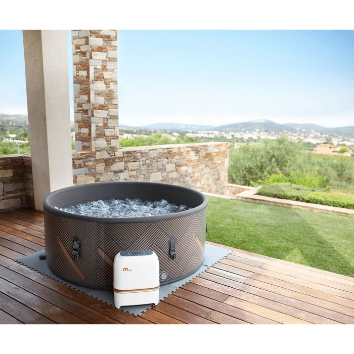 MSPA FRAME Mono Round 6 Person Inflatable Hot Tub Spa | F-MO063W - Close-Up