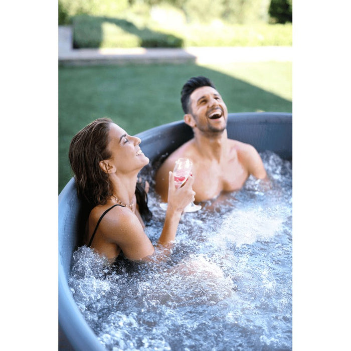 MSPA FRAME Mono Round 6 Person Inflatable Hot Tub Spa | F-MO063W - Installation View