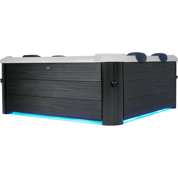 MSpa Oslo Hot Tub - 2200W Heater | 6 Person Frame Spa | F-OS063W - Side View