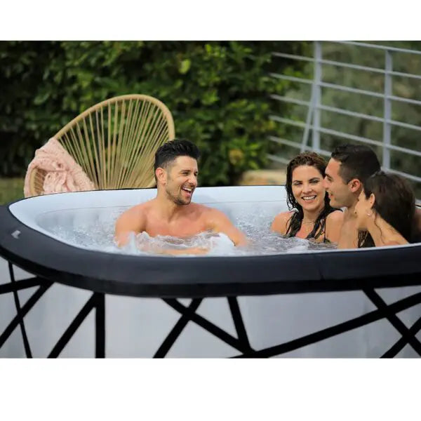 MSPA PREMIUM Soho 6 Person Square Inflatable Hot Tub | P-SH069 - Dimensions