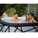 MSPA PREMIUM Soho 6 Person Square Inflatable Hot Tub | P-SH069 - Dimensions
