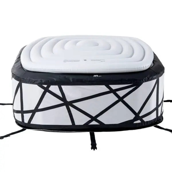 MSPA PREMIUM Soho 6 Person Square Inflatable Hot Tub | P-SH069 - Detail View