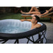 MSPA PREMIUM Soho 6 Person Square Inflatable Hot Tub | P-SH069 - Installation View