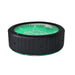 MSPA URBAN Aurora Round 6 Person Inflatable Hot Tub Spa With LED lights | U-AU061 - Installation View