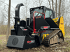 WoodMaxx MX-9900SS skid steer chipper in use