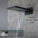 Naples 9"x22" LED Digital Music Shower System By Cascada Showers - Installation View